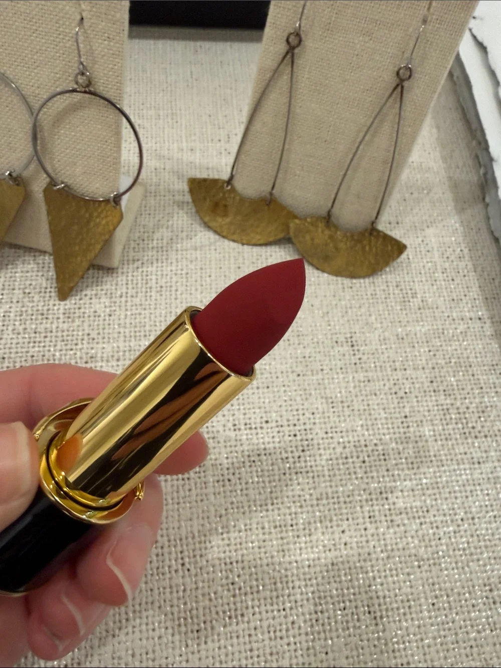 Pat McGrath Matte Lipstick — Rich Berry Red